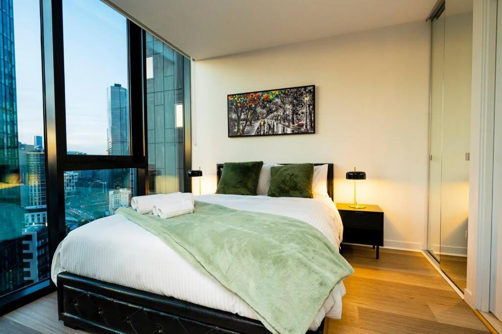 Luxe Haven - 42Nd Floor Panoramic City Views Мельбурн Екстер'єр фото